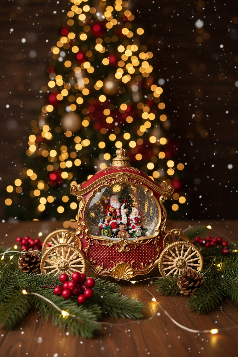 Carrozza giostrina natalizia