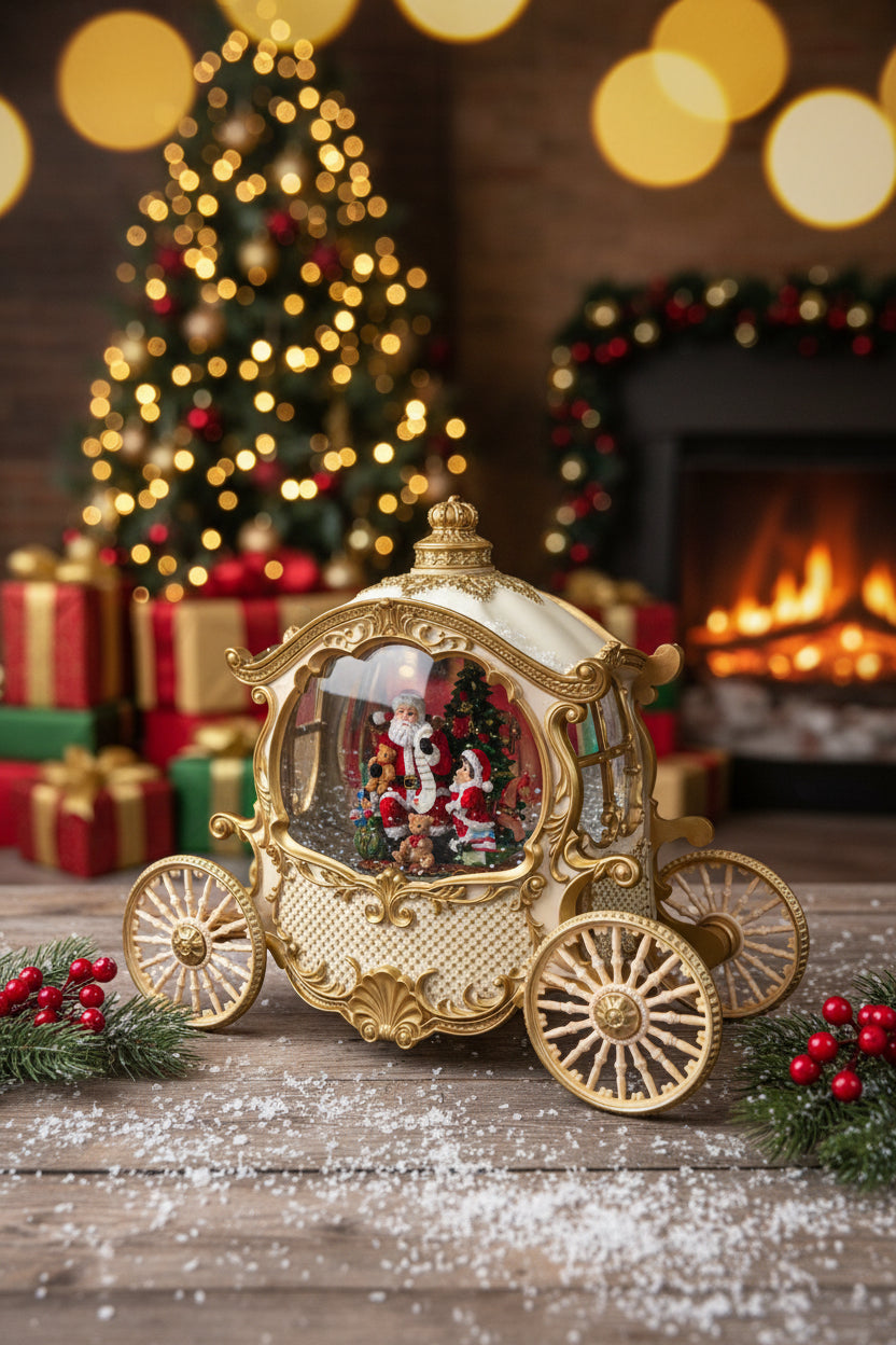Carrozza giostrina natalizia