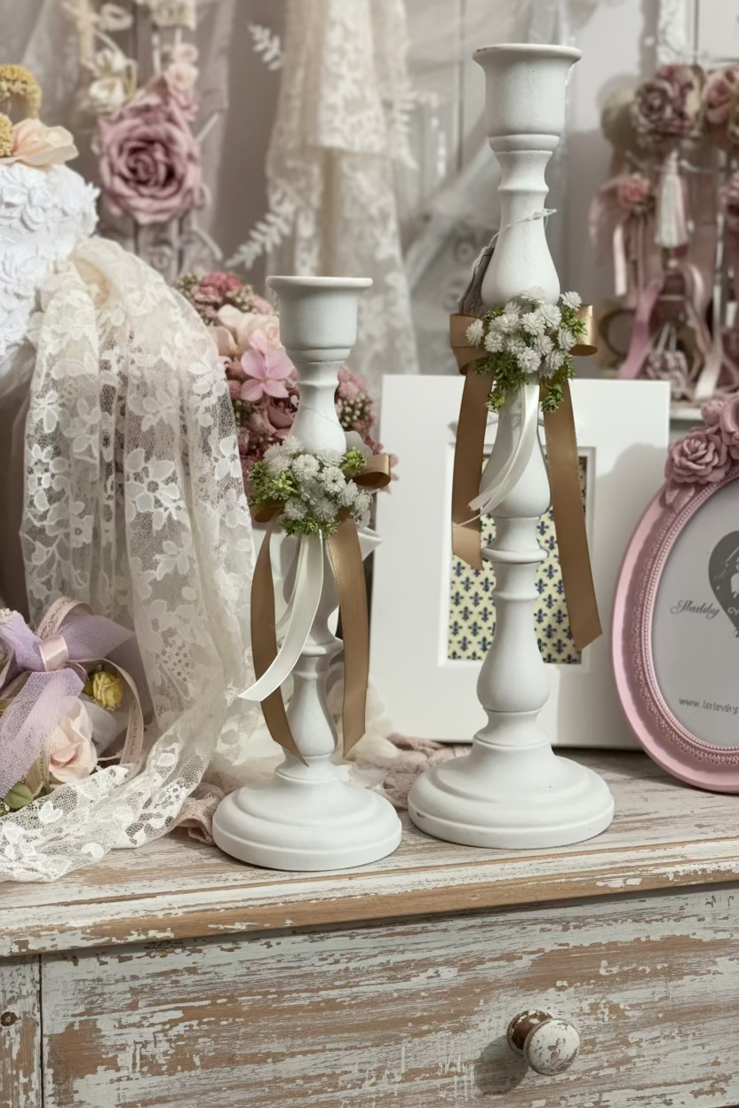 Coppia candelabri